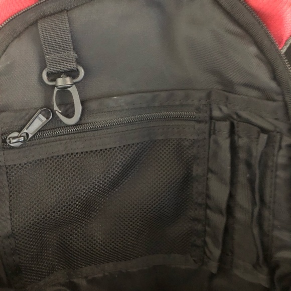 Swiss Army Black and Red Backpack - Picture 4 of 4